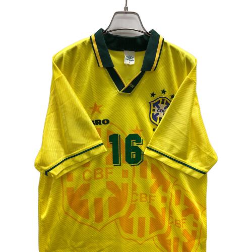 激レア✨ブラジル代表 1994 アウェイ アンブロ M　サッカー 1994ブラジル代表、UMBRO時代最後の「4つ星アウェイユニフォーム