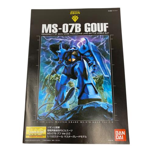 BANDAI (バンダイ) ガンプラ MS-07B マ・クベ専用グフ 1/100スケール