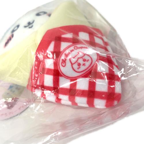 ちいかわ (チイカワ) キャラクターグッズ Ｃ賞 クレープになっちゃった！！マスコット ハチワレ クレープくじ ぬいぐるみ