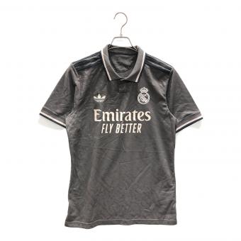 adidas (アディダス) レアル・マドリード 24/25 サードユニフォーム メンズ SIZE XL グレー IY1763