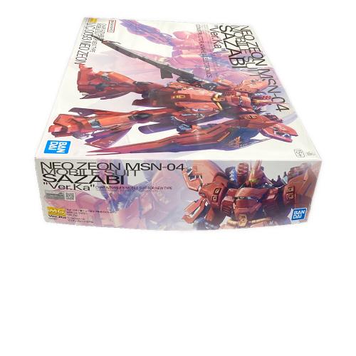 BANDAI (バンダイ) ガンプラ ネオ・ジオン軍ニュータイプ専用モビルスーツ MSN-04 サザビー Ver.Ka 1/100スケール マスターモデル 機動戦士ガンダム 逆襲のシャア プラモデル MG 5055457