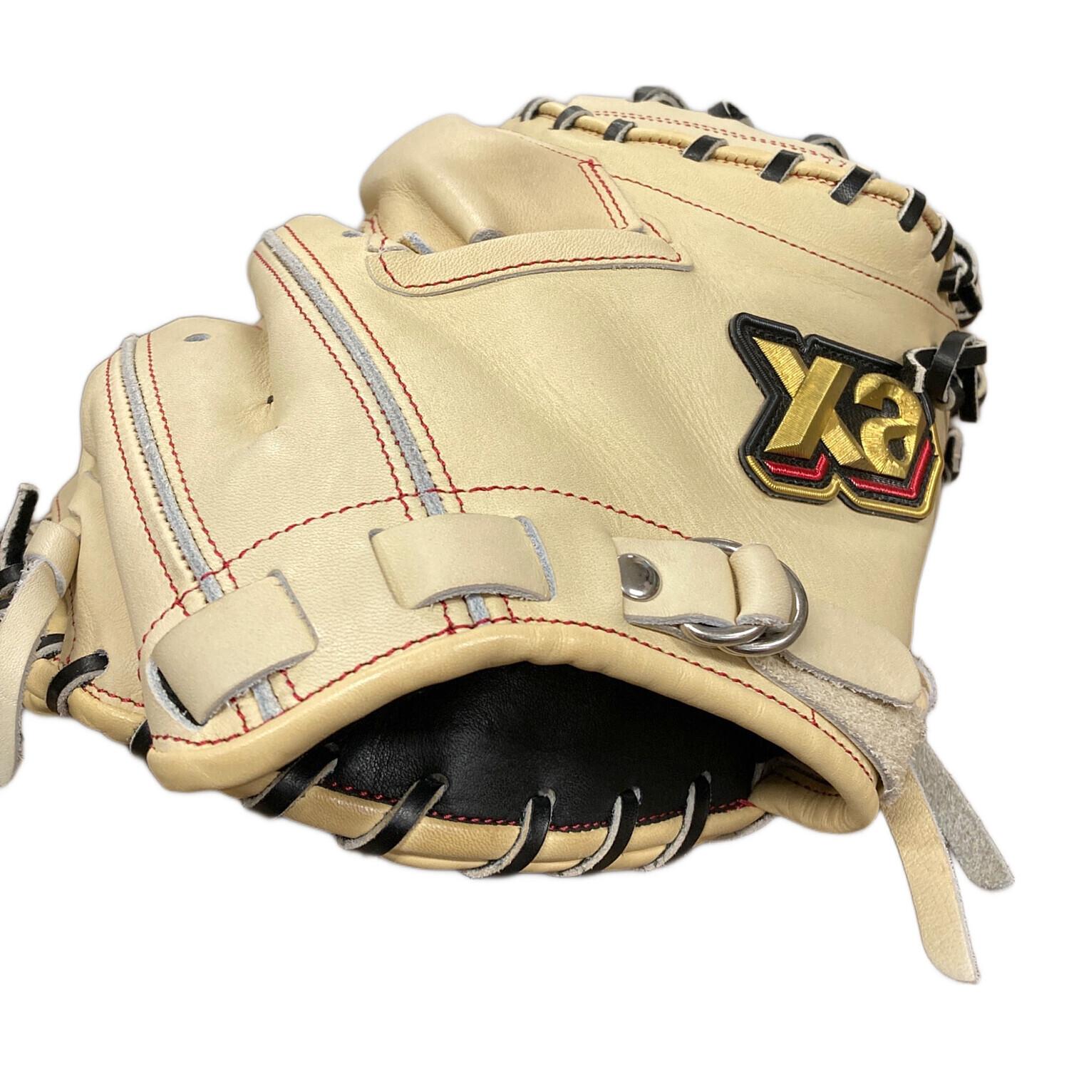 【美品】Xanax ザナックス ファーストミット 軟式用 ブルー✖︎クリーム 野球 ザナックス スワロー限定 オーダー ザナパワー 硬式 ファースト