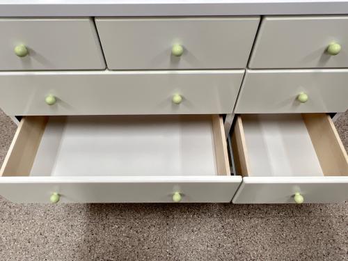 アルファタカバ　4段チェスト ホワイト