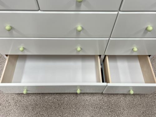 アルファタカバ　4段チェスト ホワイト