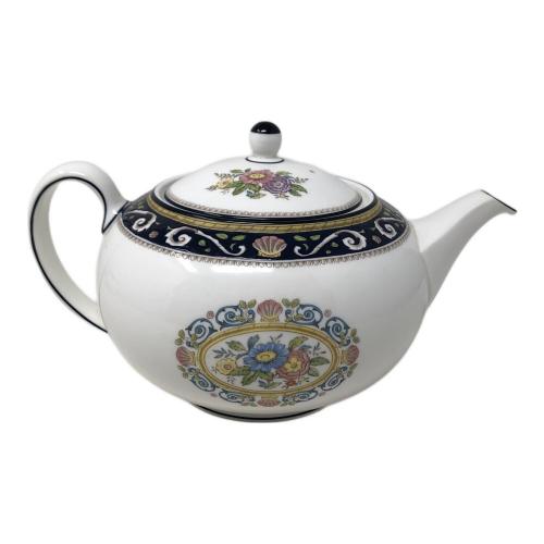 Wedgwood (ウェッジウッド) 洋食器 ティーポット＆クリーマー＆シュガーポット 3点セット RUNNYMEDE