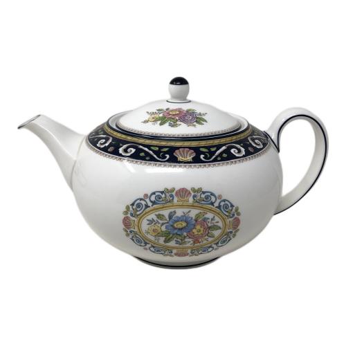 Wedgwood (ウェッジウッド) 洋食器 ティーポット＆クリーマー＆シュガーポット 3点セット RUNNYMEDE