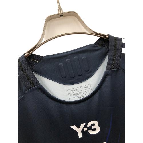 adidas (アディダス) サッカーユニフォーム Y3 ホーム レプリカ ユニフォーム IU0957 メンズ 4XL ネイビー×ブルー