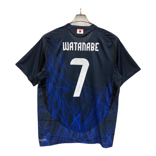 adidas (アディダス) サッカーユニフォーム Y3 ホーム レプリカ ユニフォーム IU0957 メンズ 4XL ネイビー×ブルー