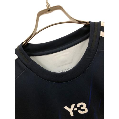 adidas (アディダス) サッカーユニフォーム Y3 2024 ホーム レプリカ ユニフォーム IU0964 メンズ 3XL ブラック×ブルー