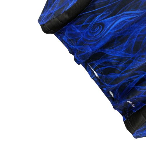 adidas (アディダス) サッカーユニフォーム Y3 2024 ホーム レプリカ ユニフォーム IU0964 メンズ 3XL ブラック×ブルー