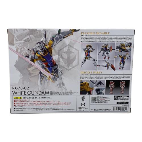 BANDAI（バンダイ） 機動戦士Gundam GQuuuuuuX フィギュア 白いガンダム METAL ROBOT魂 SIDE MS