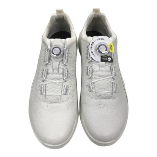 ECCO (エコー) レザー ゴルフシューズ biom 2.0 boa 800874 27.5cm ホワイト