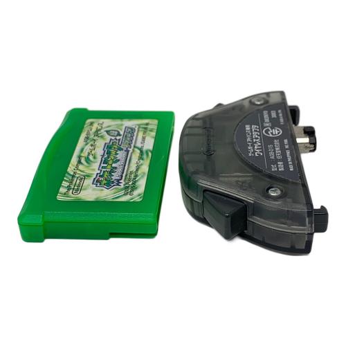 Nintendo（ニンテンドウ） Pokemon（ポケモン） ポケットモンスター緑 リーフグリーン ゲームボーイアドバンス用ソフト