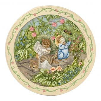 THE TALE OF TOM KITTEN こねこのトムのおはなし 飾り皿