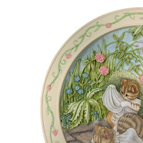 THE TALE OF TOM KITTEN こねこのトムのおはなし 飾り皿