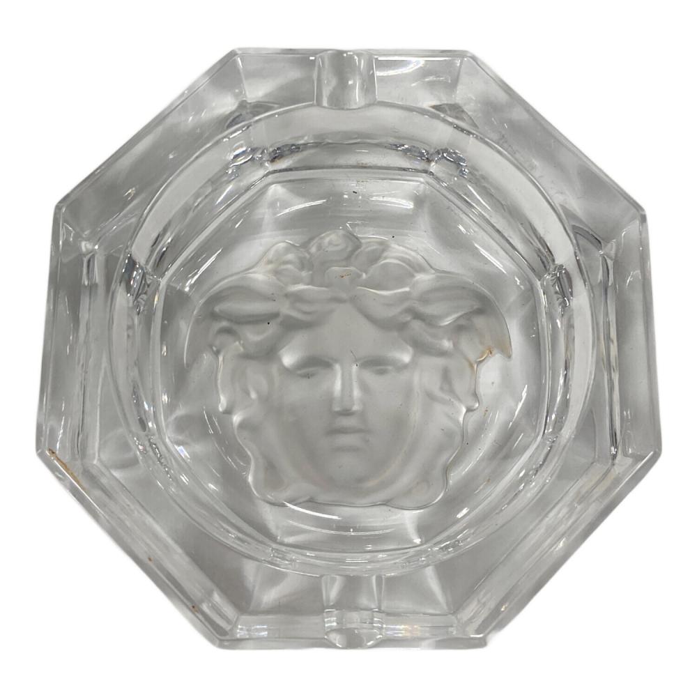 新品箱入り非売品ヴェルサーチVERSACE灰皿 VERSACE (ヴェルサーチェ) 灰皿 クリスタルアッシュトレイ｜トレファク