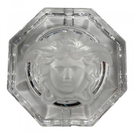 ヴェルサーチ［VERSACE］灰皿　13cm(ミディアム) VERSACE (ヴェルサーチェ) 灰皿 クリスタルアッシュトレイ｜トレファク