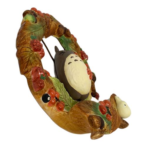 となりのトトロ (トナリノトトロ) 秋の収穫 花受け 陶器リース