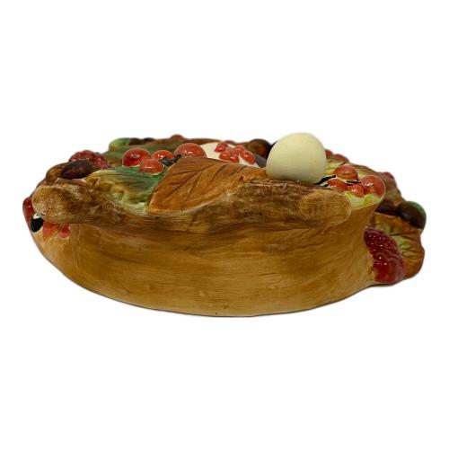 となりのトトロ (トナリノトトロ) 秋の収穫 花受け 陶器リース