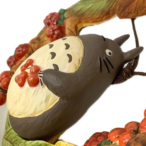 となりのトトロ (トナリノトトロ) 秋の収穫 花受け 陶器リース