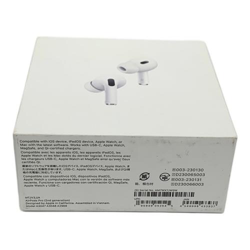 Apple (アップル) AirPods Pro(第2世代)（エアポッツ・プロ） MTJV3J/A HM7WX7JW9W