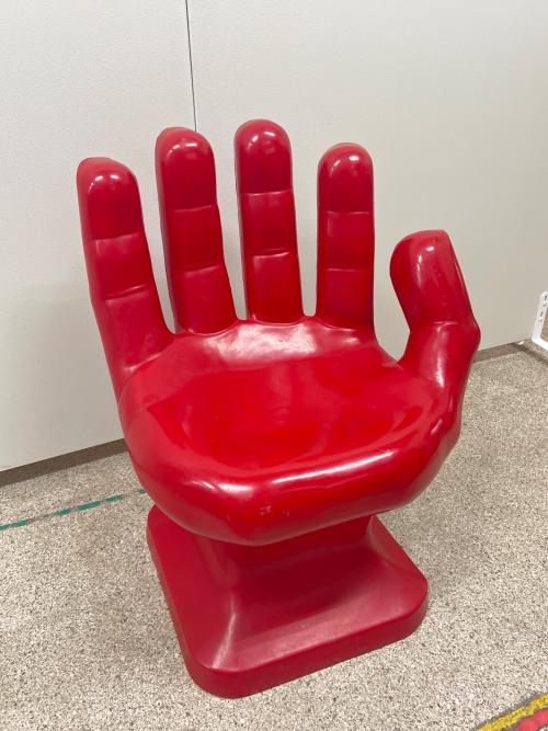 ヴィンテージハンドチェア レッド