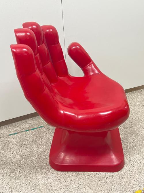 ヴィンテージハンドチェア レッド