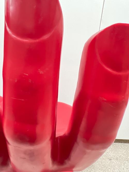 ヴィンテージハンドチェア レッド