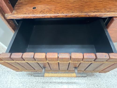 ツバル家具（オセアニア） テレビボード ヤシの木