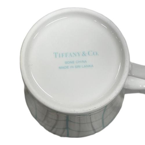 TIFFANY & Co. (ティファニー) ペアマグカップ ボーンチャイナ ウィートリーフ
