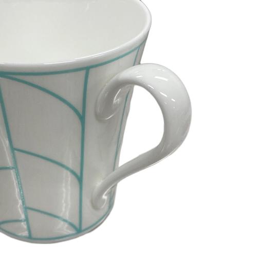 TIFFANY & Co. (ティファニー) ペアマグカップ ボーンチャイナ ウィートリーフ