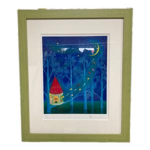 絵画 （版画/キャンバスジクレー） ノブ・サチ 56/100