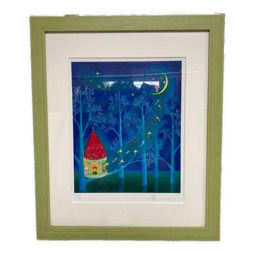 絵画 （版画/キャンバスジクレー） ノブ・サチ 56/100