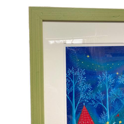 絵画 （版画/キャンバスジクレー） ノブ・サチ 56/100