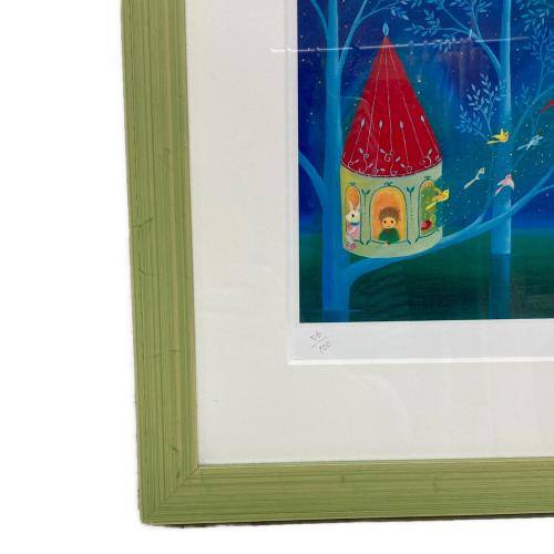 絵画 （版画/キャンバスジクレー） ノブ・サチ 56/100