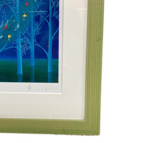 絵画 （版画/キャンバスジクレー） ノブ・サチ 56/100