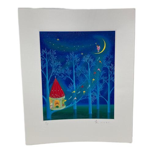 絵画 （版画/キャンバスジクレー） ノブ・サチ 56/100