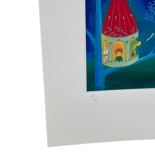 絵画 （版画/キャンバスジクレー） ノブ・サチ 56/100