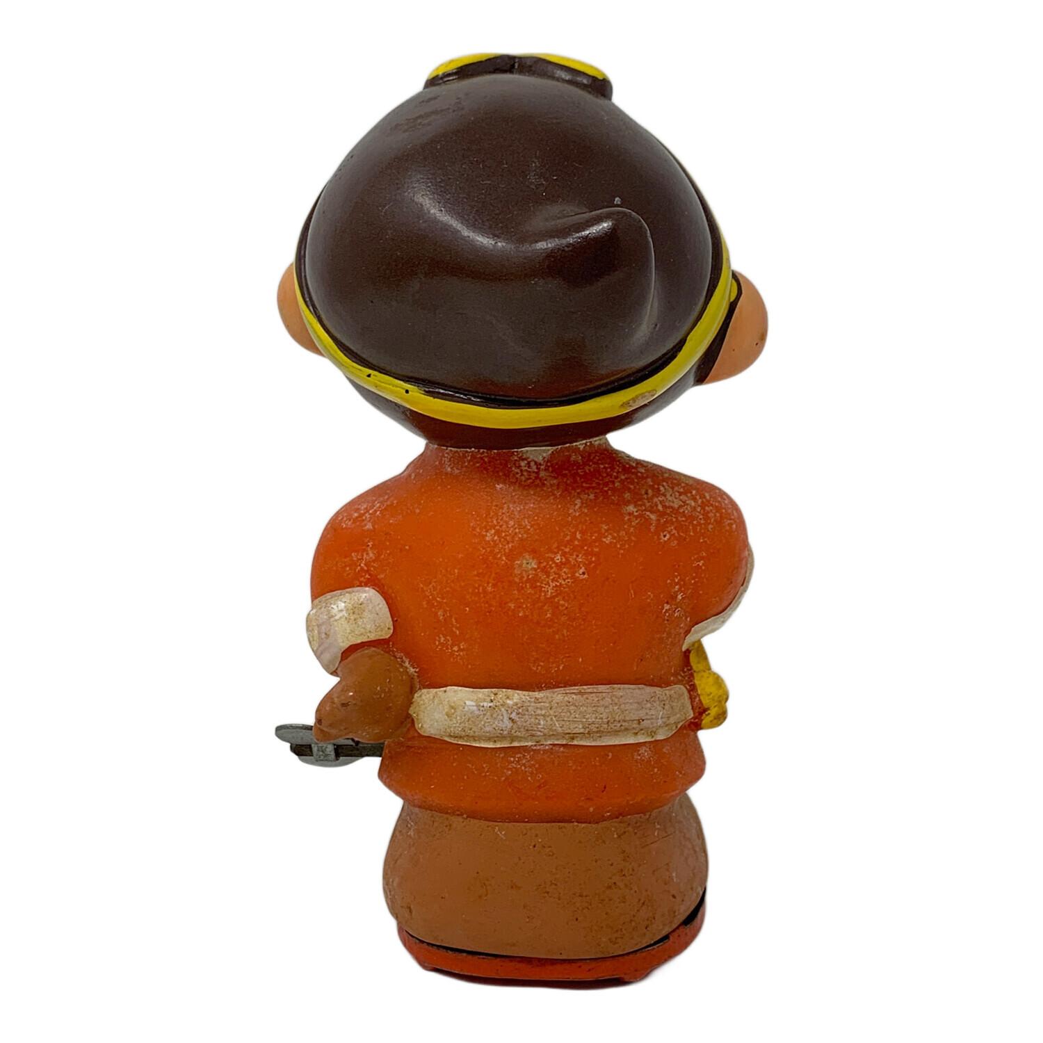 虫プロ悟空の大冒険 猪八戒 ゼンマイ走行ソフビ人形デッドストック未使用箱入米澤 虫プロ悟空の大冒険 猪八戒 ゼンマイ走行ソフビ人形デッドストック未使用箱