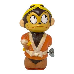 ヨネザワ 孫悟空 ゼンマイ歩行ソフビフィギュア 孫悟空の大冒険 レトロホビー