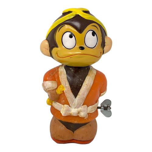 ヨネザワ 孫悟空 ゼンマイ歩行ソフビフィギュア 孫悟空の大冒険 レトロホビー