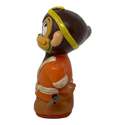 ヨネザワ 孫悟空 ゼンマイ歩行ソフビフィギュア 孫悟空の大冒険 レトロホビー