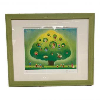 絵画 （版画/キャンバスジクレー） ノブ・サチ 58/100