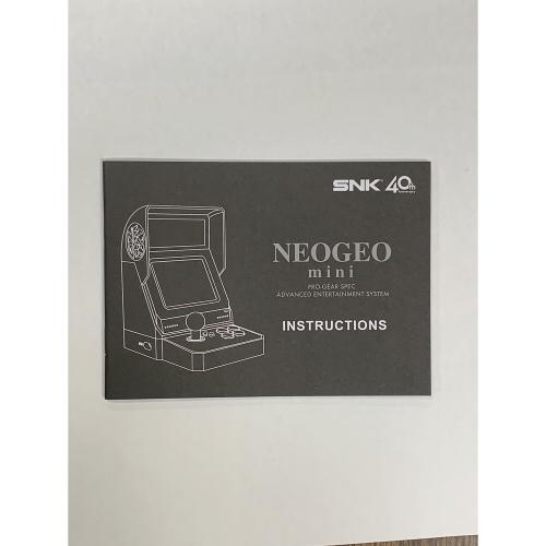 snk (エスエヌケー) NEOGEO mini（ネオジオ・ミニ） PRO-GEAR SPEC（プロギア・スペック） ADANCED ENTERTAINMENT SYSTEM（アドバンスド・エンターテインメント・システム） 40th