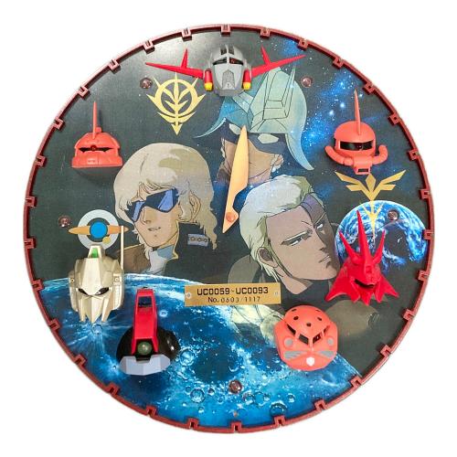 BANDAI（バンダイ） ガンダム3Dクロック Type-Char Limited 4MGA03CZ01 NO.0603/1117 機動戦士ガンダム 赤い彗星のシャア