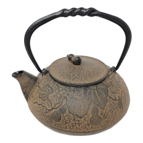 南部鉄器 (ナンブテッキ) 鉄瓶 ひさご