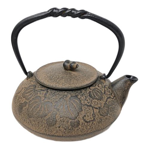 南部鉄器 (ナンブテッキ) 鉄瓶 ひさご