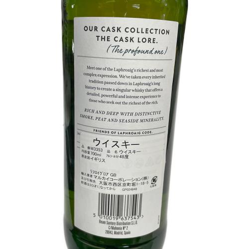 LAPHROAIG (ラフロイグ) スコッチウィスキー THE CASK LORE（ザ・カスク・ロア） 700ml