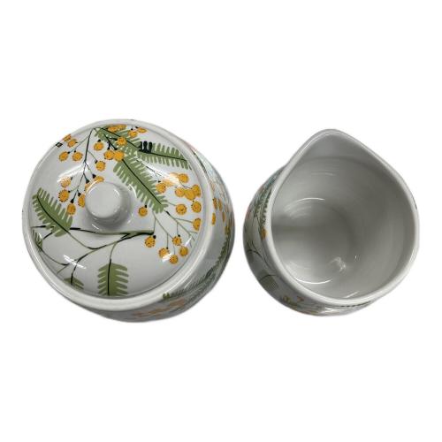 PINK HOUSE (ピンクハウス) カップ&ソーサー・シュガーポット・ミルクピッチャー ミモザ柄