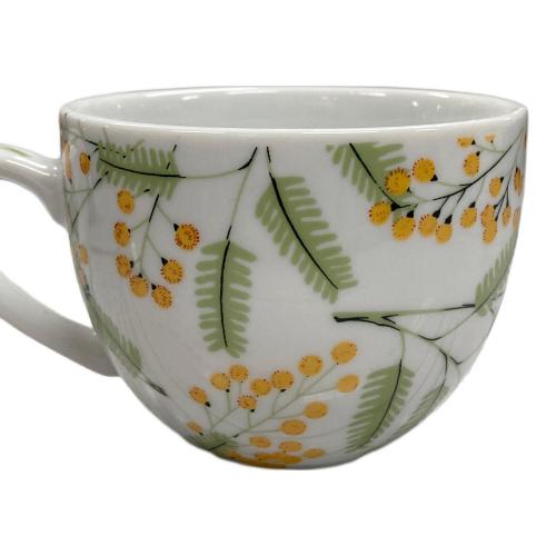 PINK HOUSE (ピンクハウス) カップ&ソーサー・シュガーポット・ミルクピッチャー ミモザ柄